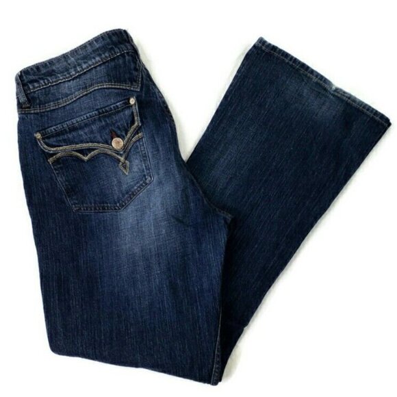 Bootheel Trading Co by Sheryl Crow Fontana Rock Vintage Jeans Womens 36 x 31.875 - Picture 5 of 14